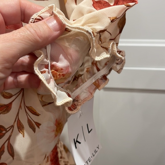 NWT KATE • LILY Floral midi dress, Size 8 - Picture 7 of 17